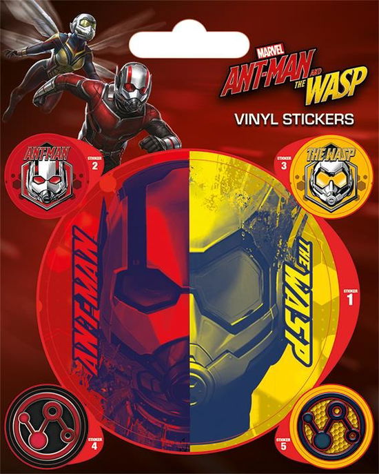 Cover for Ant · Ant-man &amp; The Wasp (split) Vinyl Stickers (set Adesivi) (MERCH)