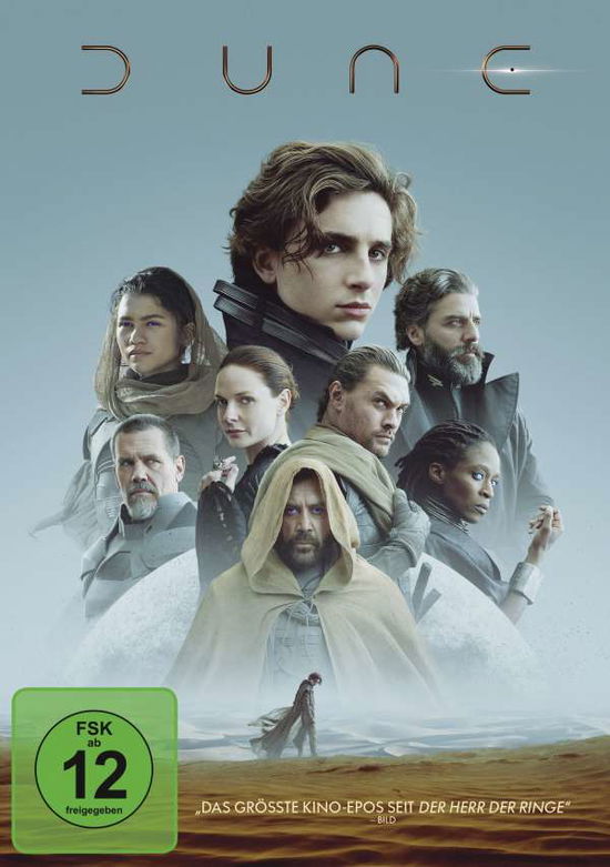 Cover for Timothée Chalamet,rebecca Ferguson,jason Momoa · Dune (DVD) (2021)