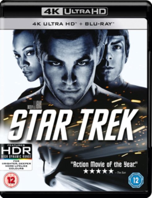 Cover for Star Trek 2009 Uhd BD · Star Trek (4K UHD Blu-ray) (2017)