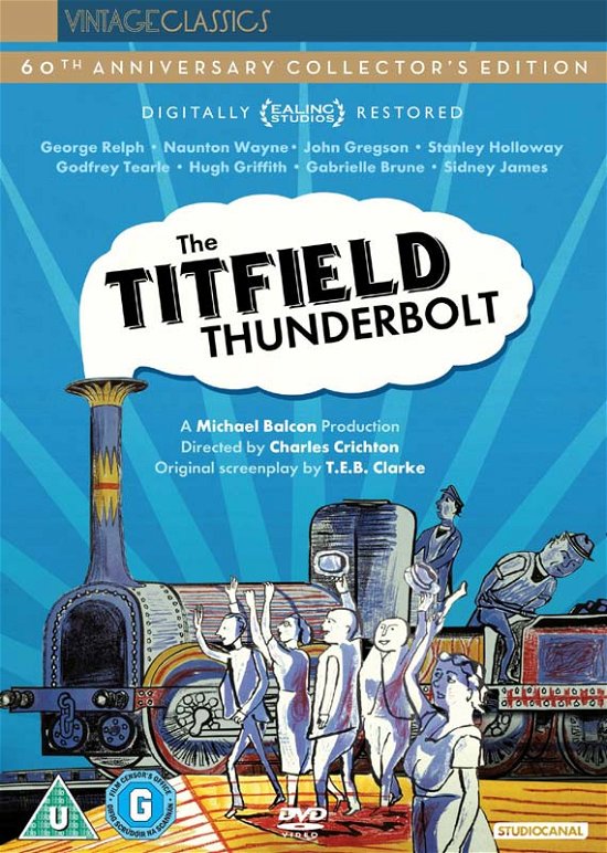 Cover for The Titfield Thunderbolt - 60t (DVD)