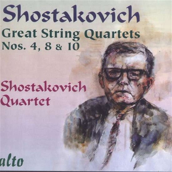 Cover for D. Shostakovich · Great String Quartets No. (CD) (2011)