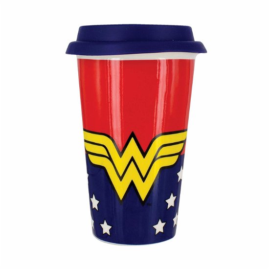 Wonder Woman Travel Mug - Dc Comics - Koopwaar - DC COMICS - 5055964715120 - 