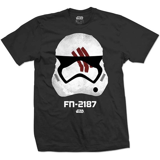 Cover for Star Wars · Star Wars Unisex T-Shirt: Episode VII Finn (Bekleidung) [size S] [Black - Unisex edition]