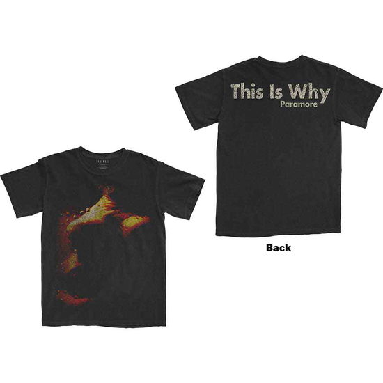 Cover for Paramore · Paramore Unisex T-Shirt: This Is Why (Black) (Back Print) (T-shirt) [size S] (2023)