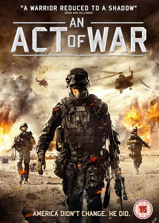 Cover for Act of War (DVD) (2018)