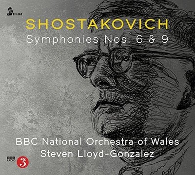 Cover for Shostakovich / Bbc National Orchestra of Wales · Symphonies 6 &amp; 9 (CD) (2022)