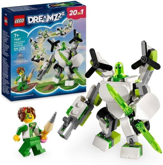 DREAMZzz Z-Blobs Roboter- und Fahrzeugab - Lego - Merchandise - LEGO - 5702017812120 -