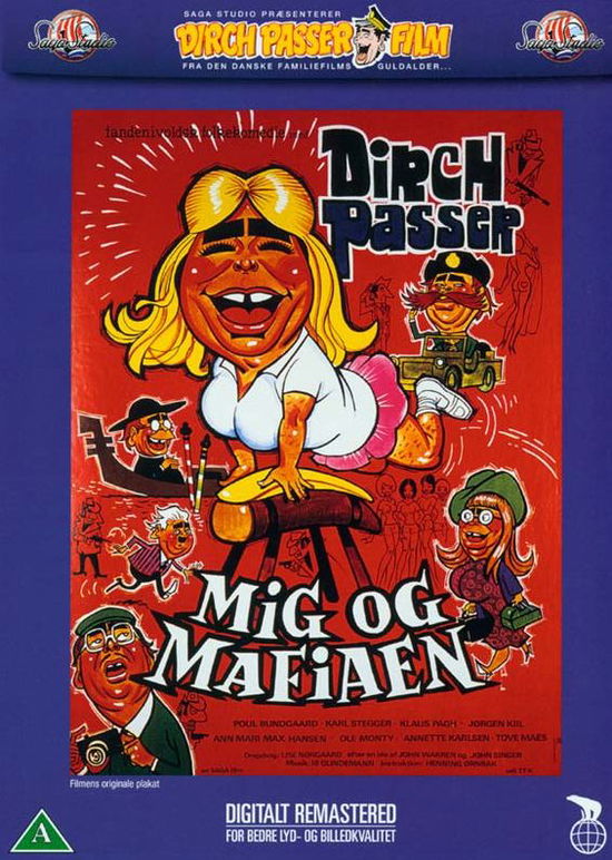 Cover for Dirch Passer · Mig &amp; Mafiaen (DVD) (2012)