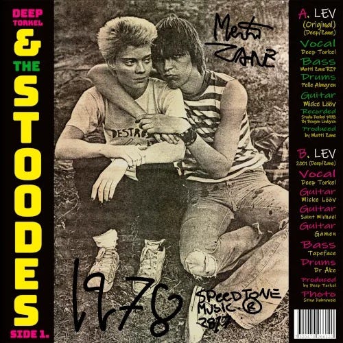 Lev (7" Vinyl) - Stoodes Motel Hell The - Musiikki - Bollmora Rekords - 7320470266120 - perjantai 15. joulukuuta 2023