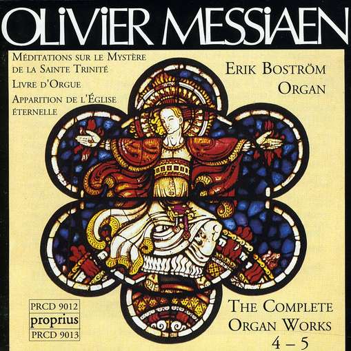 Cover for Messiaen / Bostrom · Complete Organ Works 4 &amp; 5 (CD) (1992)