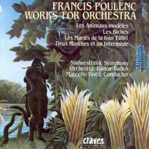 Cover for F. Poulenc · Works For Orchestra (CD) (2018)
