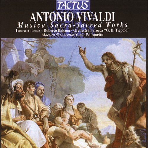 Cover for Vivaldi / Antonaz / Balconi / Pedronetto · Sacred Works (CD) (2005)