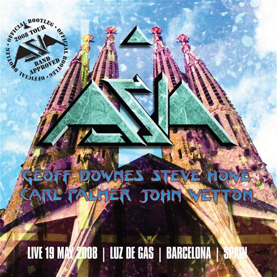 Cover for Asia · Live in Barcelona 2008 (CD) (2011)