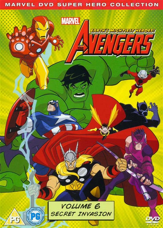 Cover for Unk · Avengers - Earths Mightiest Heroes - Volume 6 (DVD) (2013)