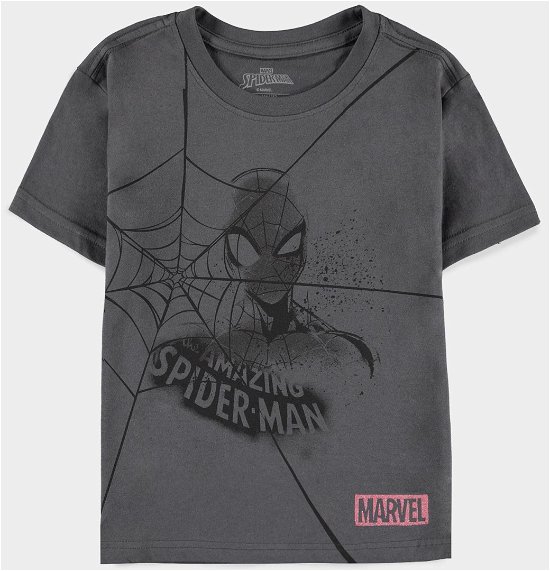 Cover for Marvel: Spider-Man · Girls Oversized Black (T-Shirt Bambino Tg. 158/164) (CD)