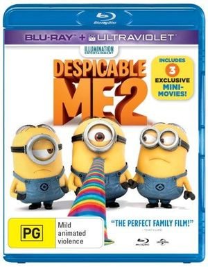 Cover for Despicable Me 2 (Blu-ray) (2013)