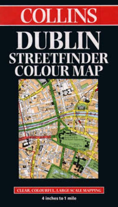 Cover for Not Known · Collins Dublin Streetfinder Colour Map (Map) (1998)