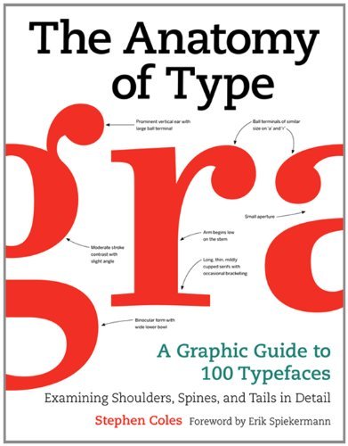 Cover for Stephen Coles · The Anatomy of Type: a Graphic Guide to 100 Typefaces (Hardcover Book) (2012)