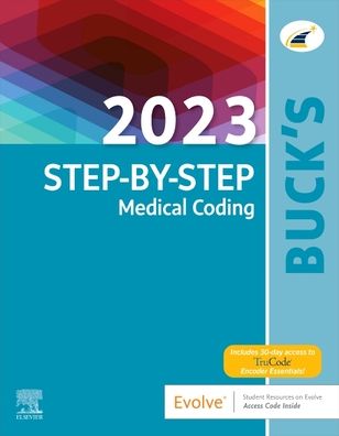 Cover for Elsevier · Buck's 2023 Step-by-Step Medical Coding (Paperback Bog) (2023)