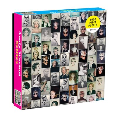 Andy Warhol Selfies 1000 Piece Puzzle - Andy Warhol Galison - Jeu de société - Galison - 9780735363120 - 5 février 2020