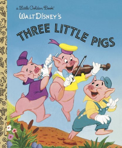 Three Little Pigs (Little Golden Book) - Golden Books - Books - Golden/Disney - 9780736423120 - September 14, 2004
