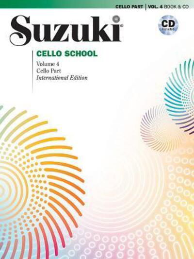 Suzuki cello school. Vol 4, book and CD - Shinichi Suzuki - Books - Notfabriken - 9780739097120 - September 1, 2014