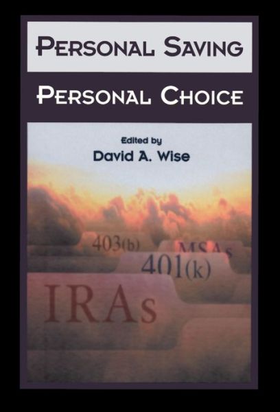 Cover for David Wise · Personal Saving, Personal Choice (Paperback Book) (1999)