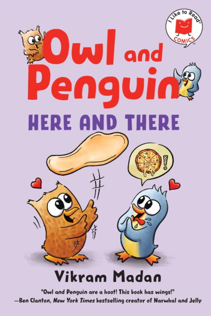 Vikram Madan · Owl and Penguin: Here and There - I Like to Read Comics (Hardcover Book) (2024)