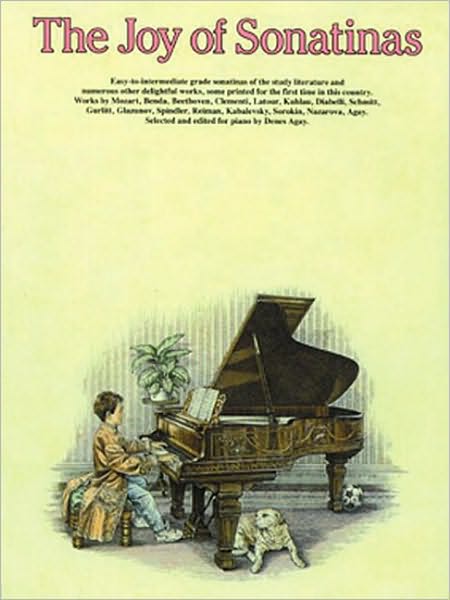 Cover for Music Sales Corporation · The Joy Of Sonatinas (Joy Of...Series) (Paperback Book) (1992)