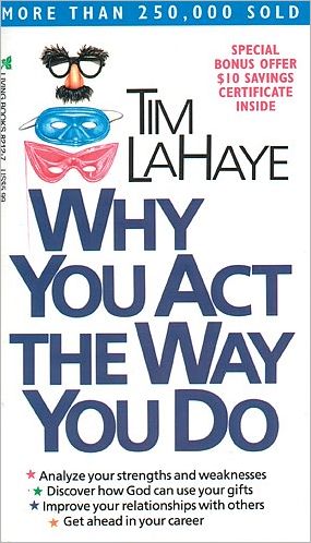 Cover for Tim F. Lahaye · Why You Act the Way You Do (Paperback Book) (1988)