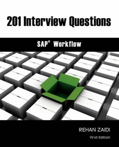 Cover for Rehan Zaidi · 201 Interview Questions - Sap Workflow (Paperback Book) [1st edition] (2007)
