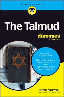 Cover for Kurzweil, Arthur (Elat Chayyim) · The Talmud For Dummies (Paperback Book) (2025)