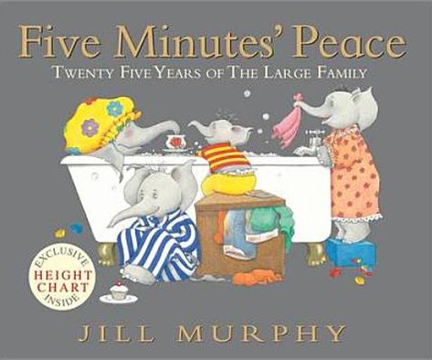 Five Minutes' Peace - Large Family - Jill Murphy - Książki - Walker Books Ltd - 9781406330120 - 1 września 2011