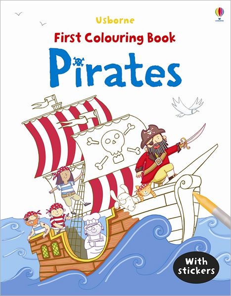 Cover for Sam Taplin · First Colouring Book: Pirates - First Colouring Books with stickers (Paperback Book) (2012)