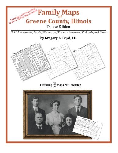 Cover for Gregory A. Boyd J.d. · Family Maps of Greene County, Illinois (Paperback Bog) (2010)