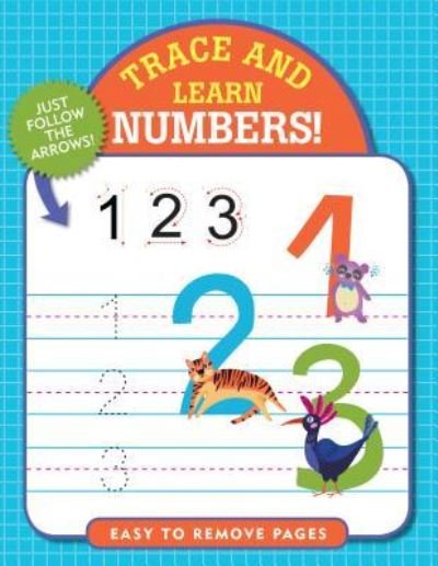 Cover for Inc Peter Pauper Press · Trace and Learn: Numbers! (Taschenbuch) (2019)