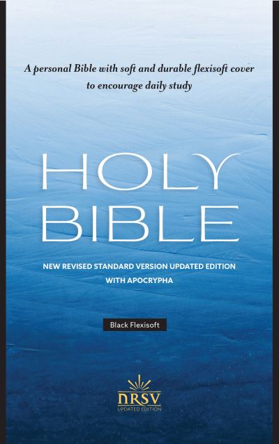 Cover for National Council of Churches · NRSV Updated Edition Flexisoft Bible with Apocrypha (Leatherlike, Black) (Hardcover Book) (2022)