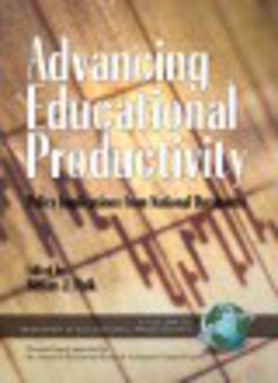 Cover for Susan J Paik · Advancing Educational Productivity: Policy Implications from National Databases (Pb) (Pocketbok) (2004)