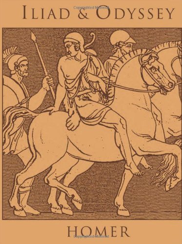 Cover for Homer · Iliad &amp; Odyssey - Leather-bound Classics (Lederbuch) [Lea edition] (2011)