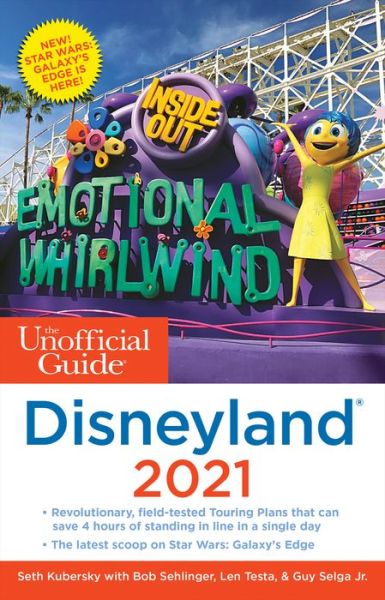 Cover for Seth Kubersky · The Unofficial Guide to Disneyland 2021 - The Unofficial Guides (Paperback Book) (2021)