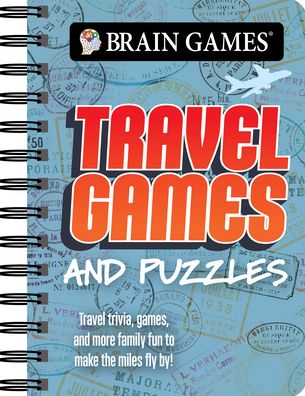 Cover for Publications International Ltd · Brain Games Mini - Travel Games and Puzzles (Spiral Book) (2020)