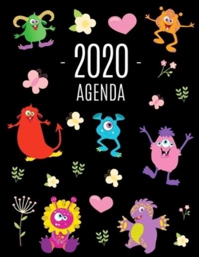 Cover for Pimpom Pianificatori · Mostri Agenda 2020 (Paperback Bog) (2020)