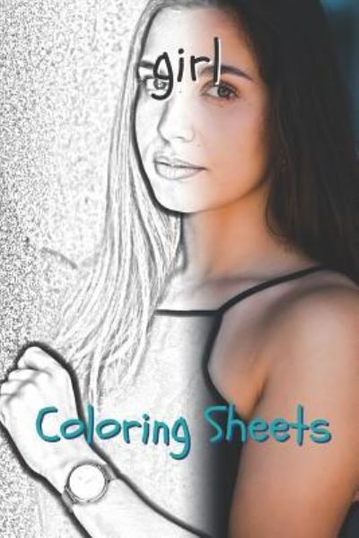 Cover for Coloring Books · Girl Coloring Sheets (Paperback Book) (2019)