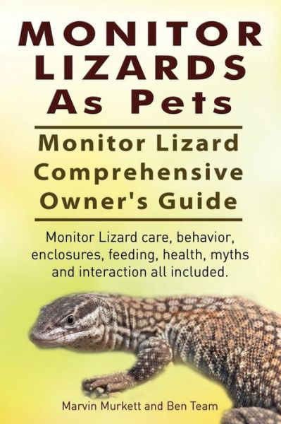 Cover for Marvin Murkett · Monitor Lizards as Pets (Paperback Book) (2015)