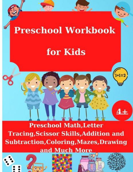 Cover for Kayla Medina · Preschool Workbook for Kids (Paperback Bog) (2021)
