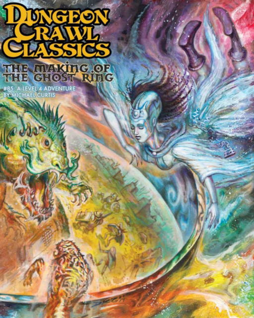 Cover for Michael Curtis · Dungeon Crawl Classics #85: The Making of the Ghost Ring - DCC DUNGEON CRAWL CLASSICS (Paperback Book) (2024)