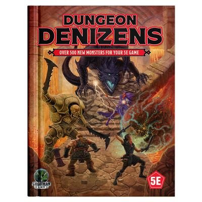 Cover for Michael Curtis · D&amp;D 5E: Dungeon Denizens (Hardcover Book) (2024)