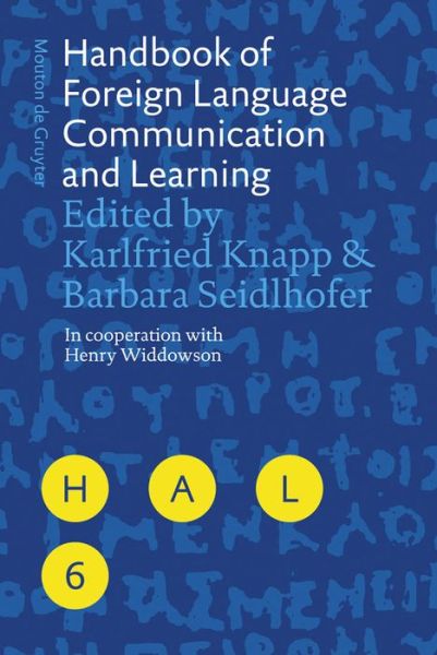 Cover for Karlfried Knapp · Handbook of Foreign Language Communication and Learning (Handbooks of Applied Linguistics) (Paperback Book) (2011)