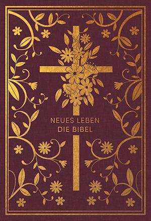 Cover for Neues Leben. Die Bibel - Golden Grace Edition, Bordeauxrot (Book) (2022)