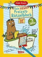 Mein mega Freizeit-Rätselblock - Nikki Busch - Bøker - Carlsen Verlag GmbH - 9783551191120 - 24. februar 2022